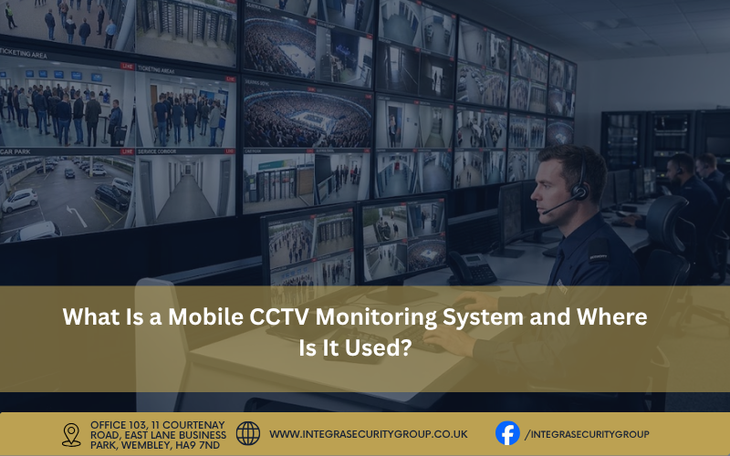 What Is a Mobile CCTV Monitoring System and Where Is It Used?